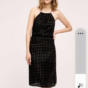 Anthropologie Zero to Sky Velvet Dress